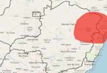 Alerta vermelho de chuva: veja lista das 141 cidades de MG afetadas nas próximas horas