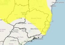 Chuvas intensas: veja lista das 414 cidades de MG sob alerta nas próximas horas