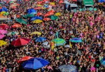 Bloco Então Brilha reúne milhares de foliões e reforça segurança na Avenida do Contorno