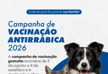 Prefeitura de Itabira inicia vacinação antirrábica com previsão de imunizar mais de 10 mil animais
