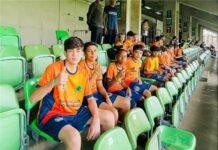 Alunos do Bom de Bola – Bom de Escola vivenciam experiência esportiva no Estádio Independência